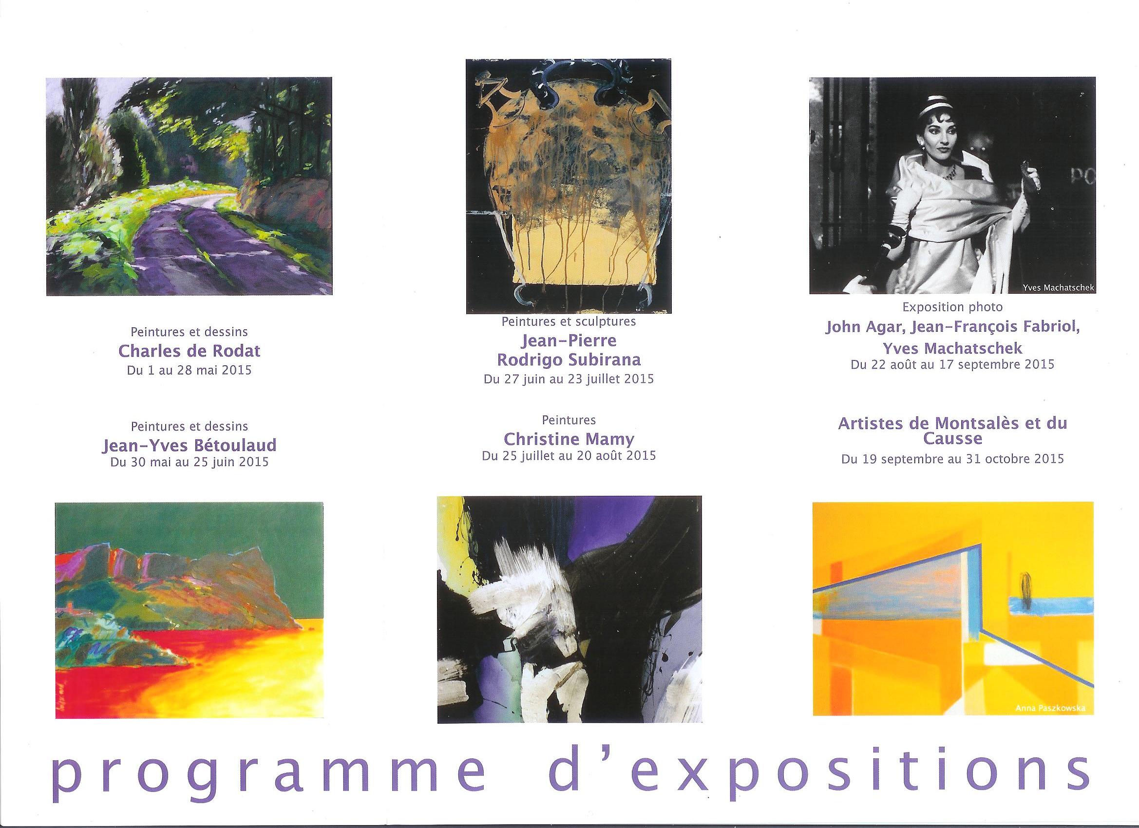programme de l'été