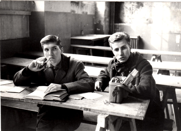 Francis Matton et Jean-Paul Lemaître (Ciné 60) en 1959