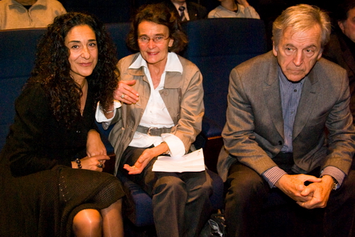 18. Francine Lévy, Monique Koudrine et Costa Gavras