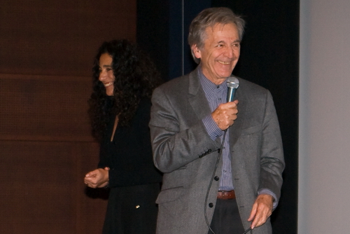 22. Francine Lévy  et Costa Gavras en clôture de cérémonie