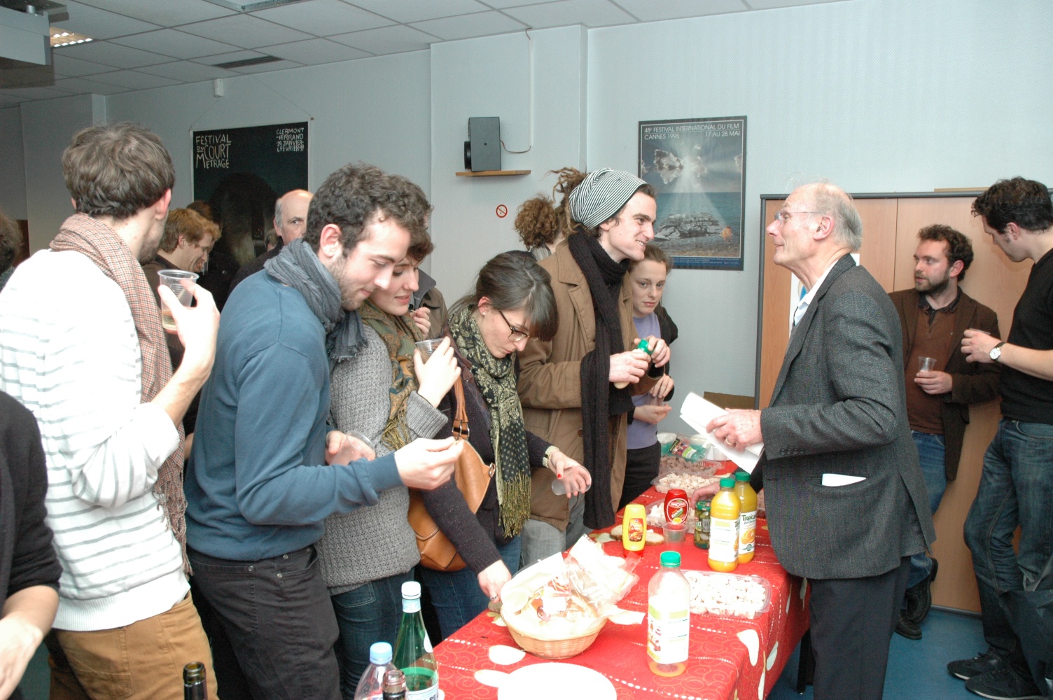 Michel Baptiste est aussi Trésorier, Vice-Président Son et chargé des banquets ! bravo Michel !