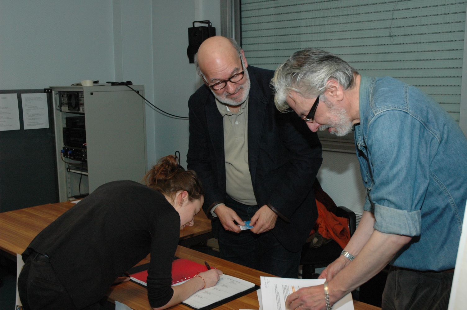 Signature du grand livre du parrainage, Jean-Philippe Morin parraine