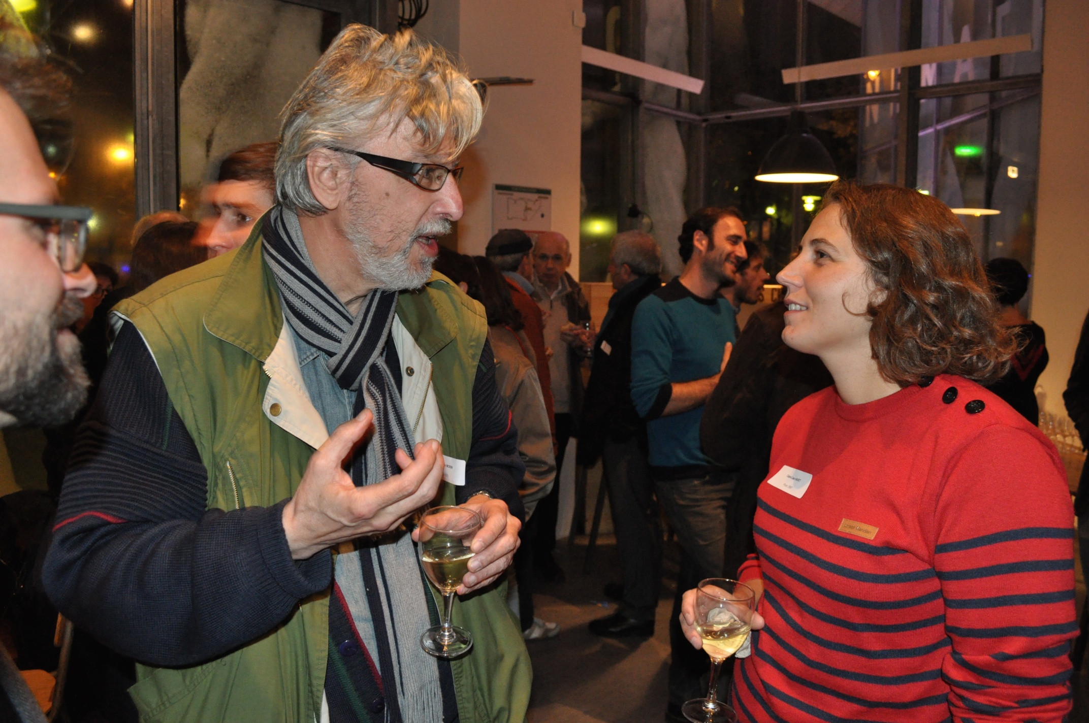 J.P. Morin (P 1975) et Claire-Lise Havet (P 2007)