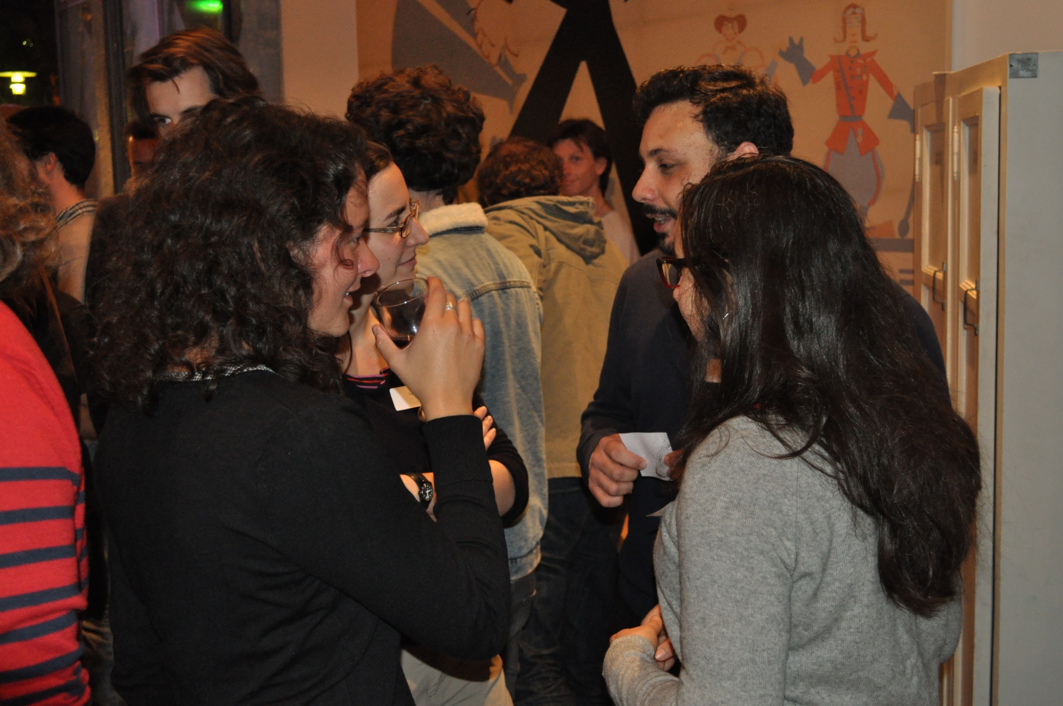 Louise Molière (C 2012), Hakim Mao (C 2012) et Diane Plat (C 2012)