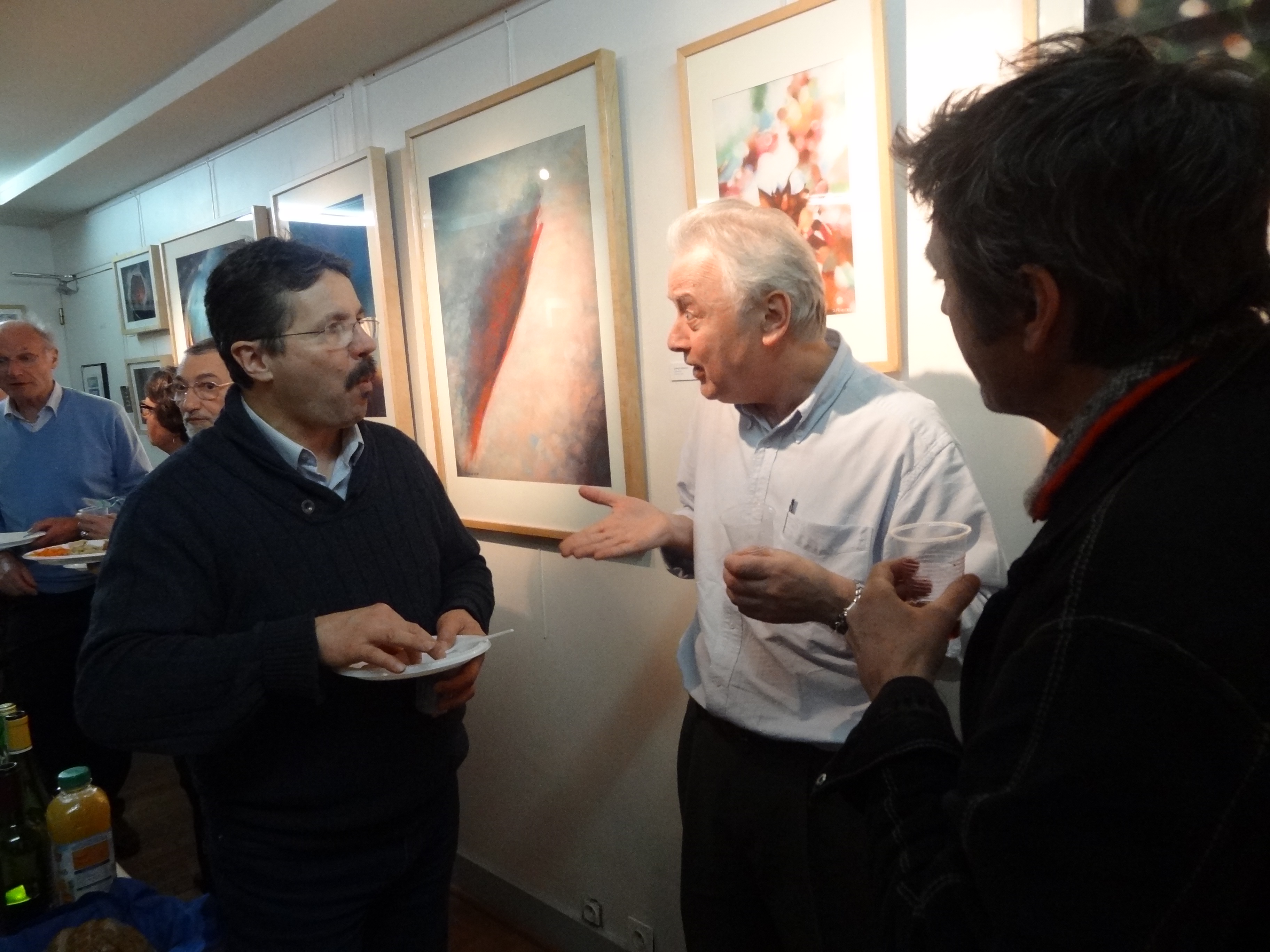 Discussion autour du buffet