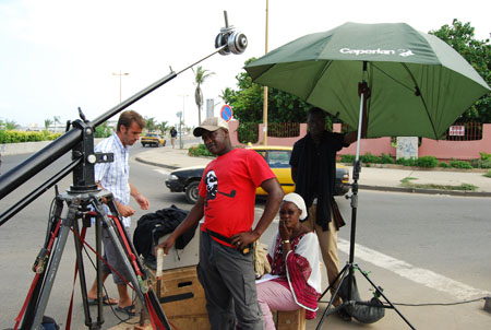 Tournage du pilote de Jaxaay