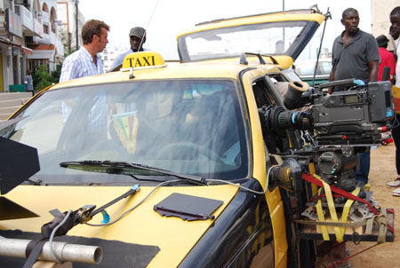 Tournage du pilote de Jaxaay