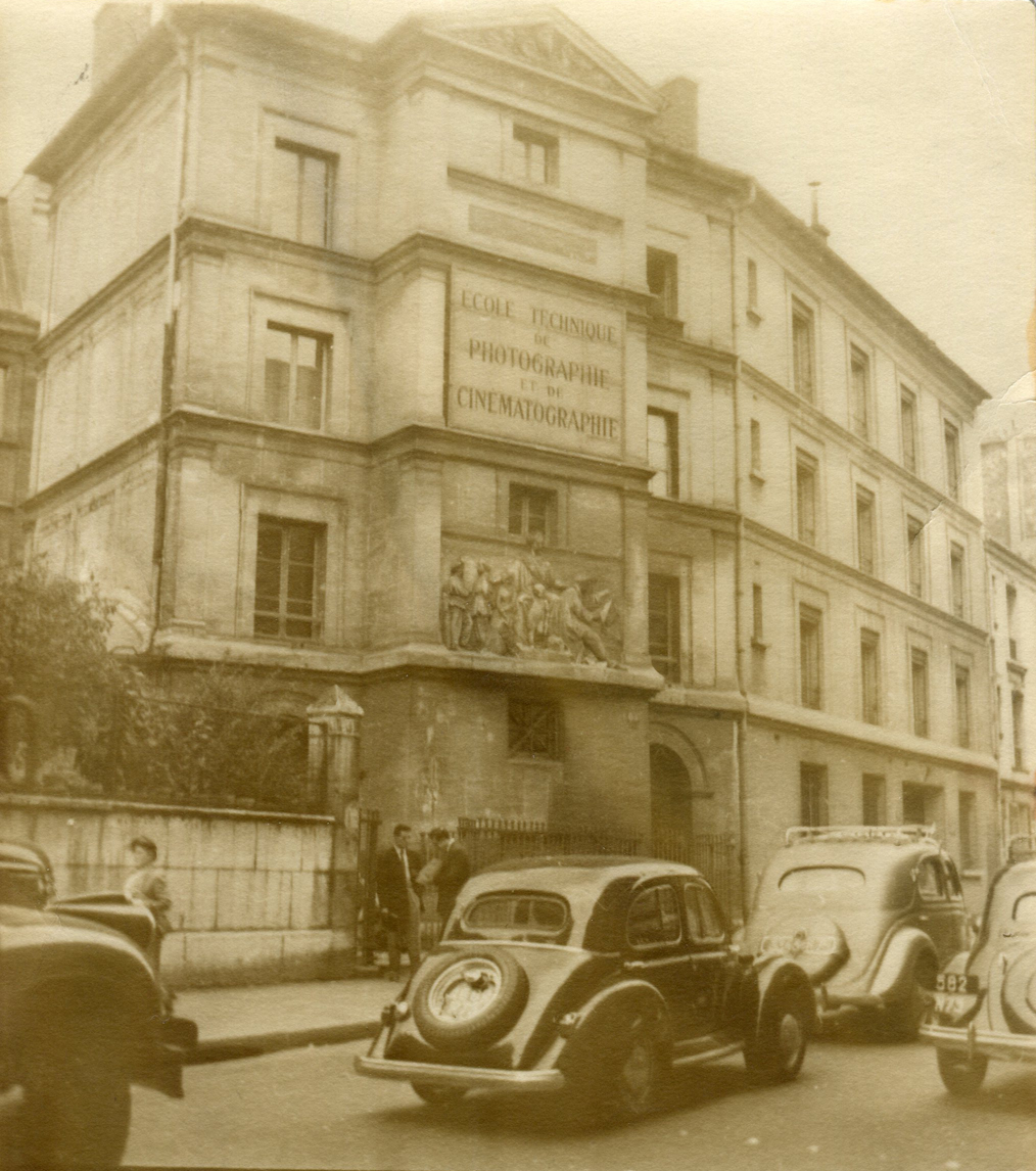 Façade de l'Ecole en 1951