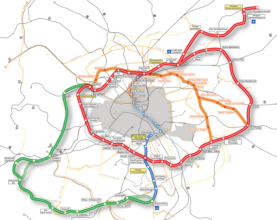 Transports dans le Grand Paris