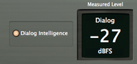 Figure 9 - Dialog Intelligence de Dolby