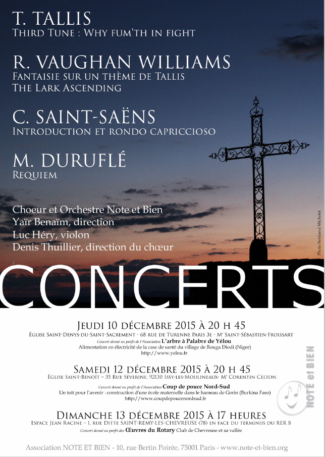 Phuong-Mai Tran (Son 2005) et la chorale « Note et bien » chantent au profit d’associations