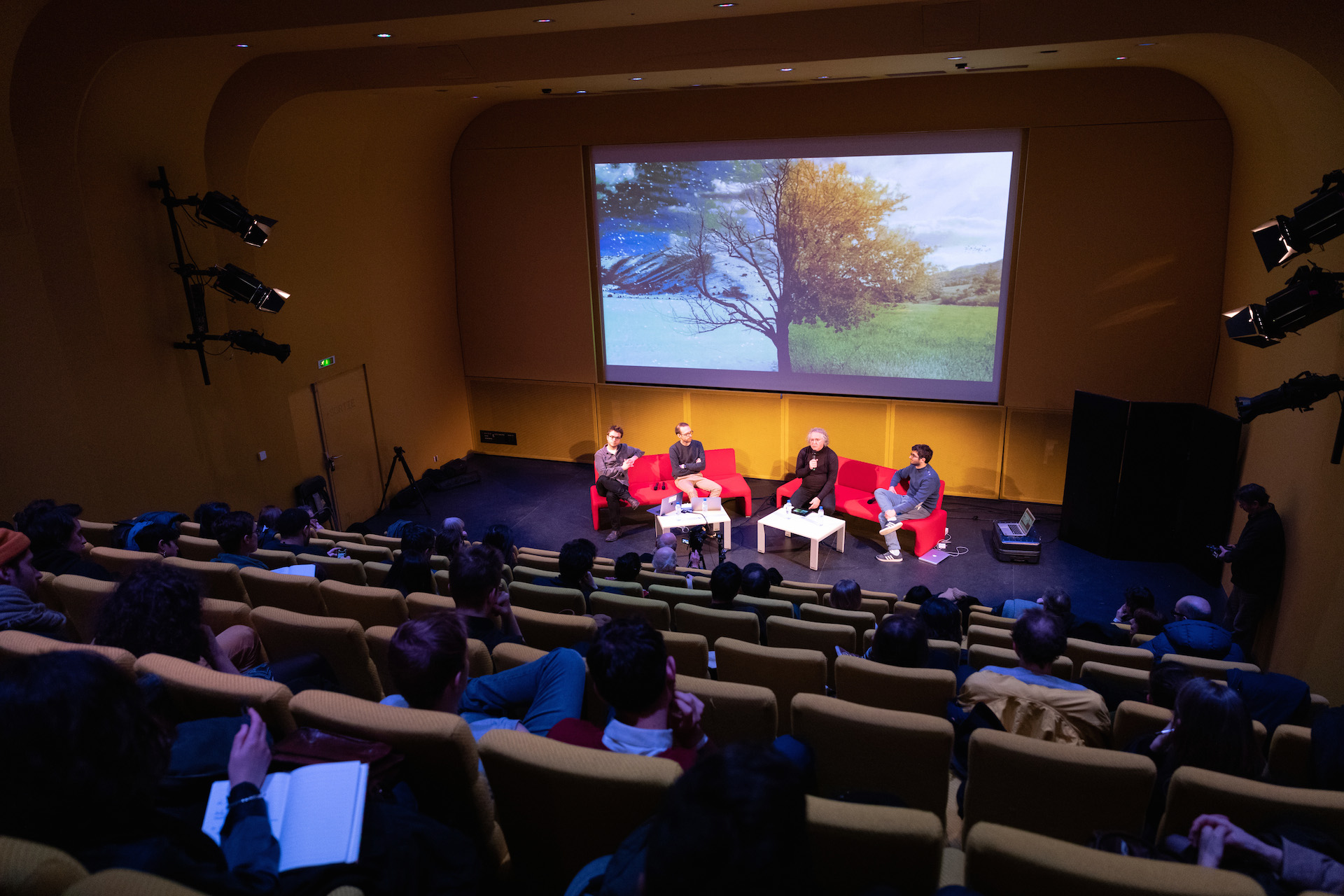 L'auditorium de la Gaité-Lyrique, conférence P&P2020