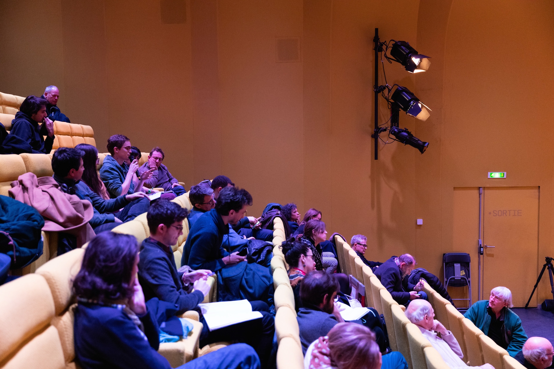 Le public de la conférence P&P2020 à la Gaîté Lyrique